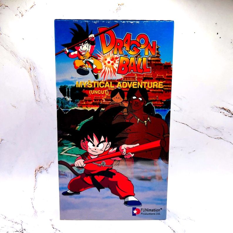 Dragon Ball Z VHS Tape Collection, Frieza Saga, Anime Movies, GT DB MysticalAdventure