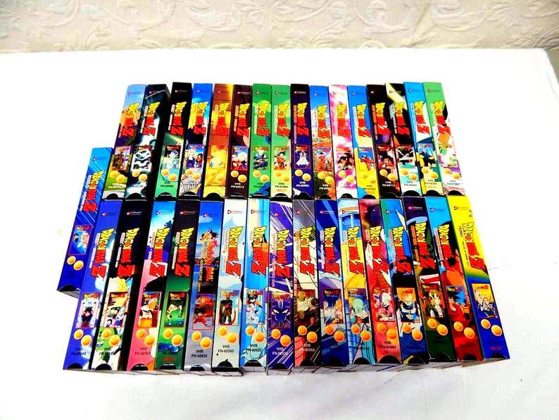 Dragon Ball Z VHS Tape Collection, Frieza Saga, Anime Movies, GT image 1