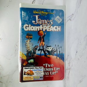 SEALED James and the Giant Peach VHS