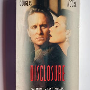 未開封 ディスクロージャー VHS - マイケル・ダグラス＆デミ・ムーア スリラー