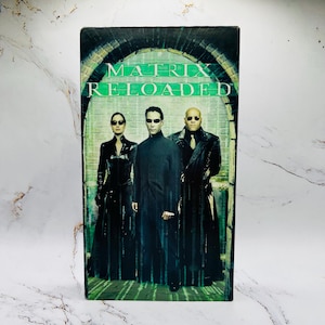 Matrix Reloaded VHS Movie (2003)