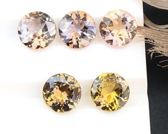 Natural Tanzanite Gemstone, 5mm Round Faceted Cut, 2.25 Carat