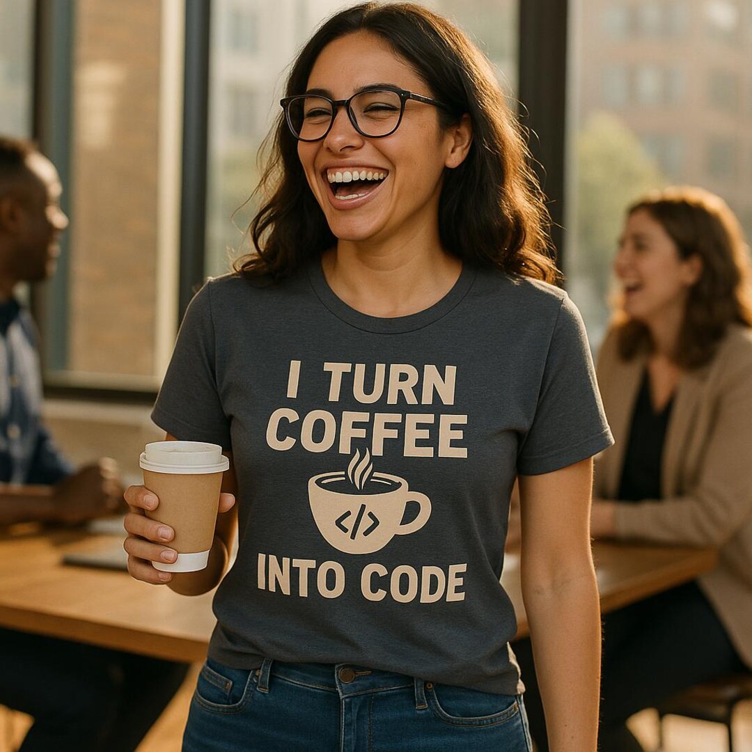 Funny Coding Coffee T-shirt: Programmer Humor, Java Developer Gift - Etsy