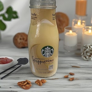 Frappacino Glass Candle