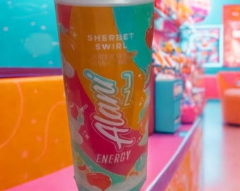 Orange Sherbet Alani Nu Scented Soy Wax Candle • Orange Sherbet Soy Candle • Upcycled Can Candle • Summer Scent • Gift for Women