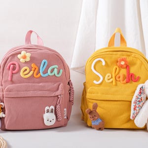 Personalized Toddler School Bag: Custom Name Backpack - Perfect Preschool Accessory for Kids