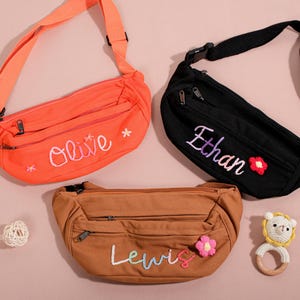 Minimalist Name Fanny Pack – Custom Crossbody Belt Bag for Women