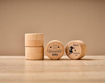 First Tooth Keepsake Box for Child,  Personalized Christening Gift