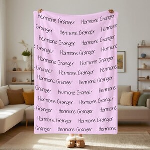 Personalized Name Blanket, Custom Baby Blanket, Baby Girl/Boy Gift Blanket, Kids Blanket, Baby Shower Gift, Christmas Gift, Custom Gift