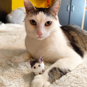 Your cat - Handpainted cat figure