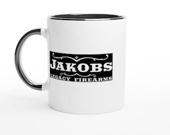 Borderlands - Jakobs Hersteller schwarze Keramiktasse (11 oz)
