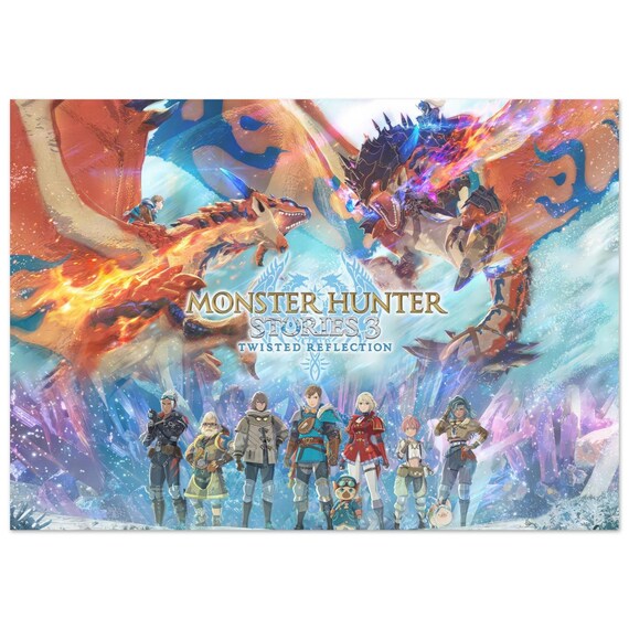 Monster Hunter Stories 3 Poster: Twisted Reflection, Matte Art