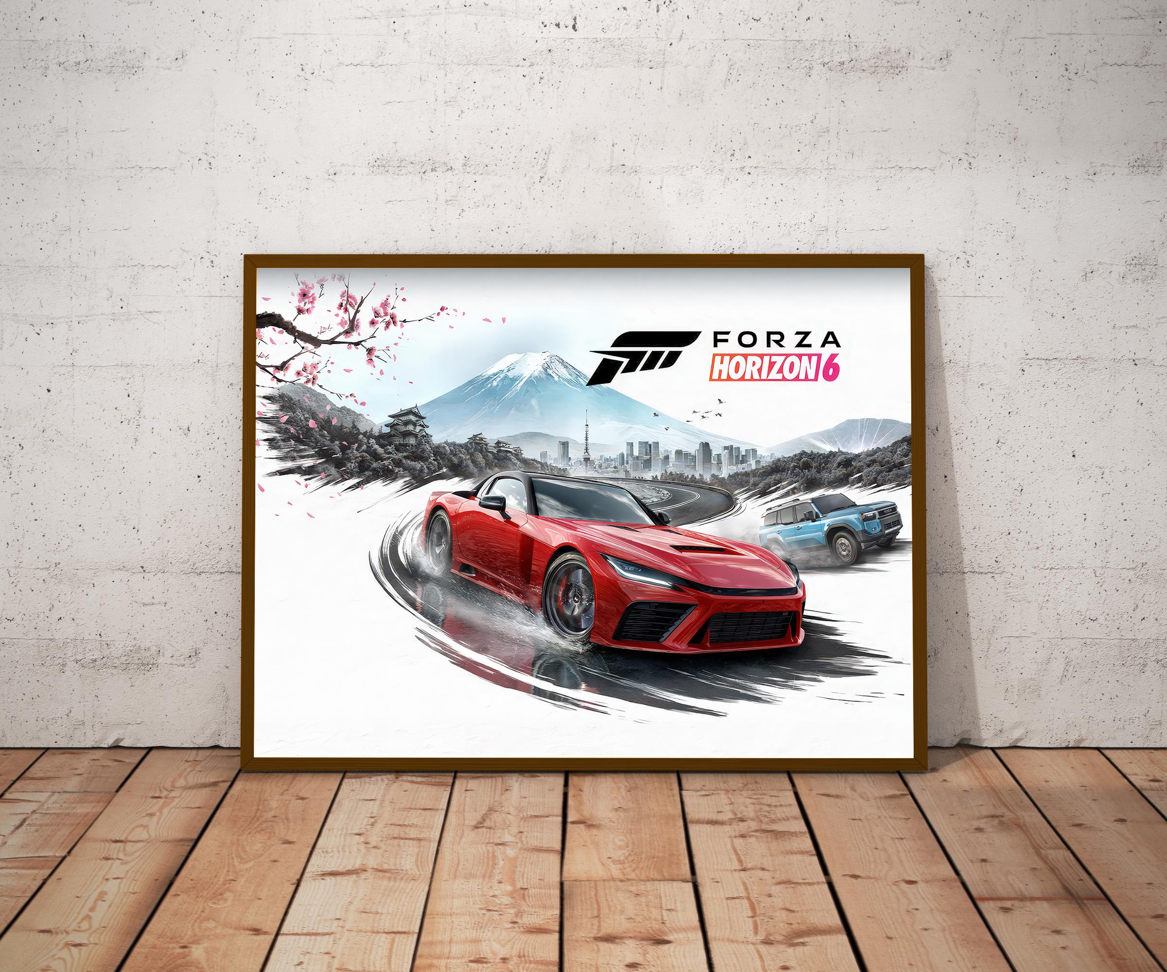 DRIFTER サイン入りポスター Forza Horizon 6 Forza Horizon 6 Poster – Matte Print, Gamer Gift - Etsy
