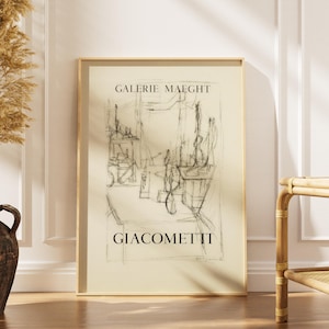 Giacometti poster - Etsy 日本
