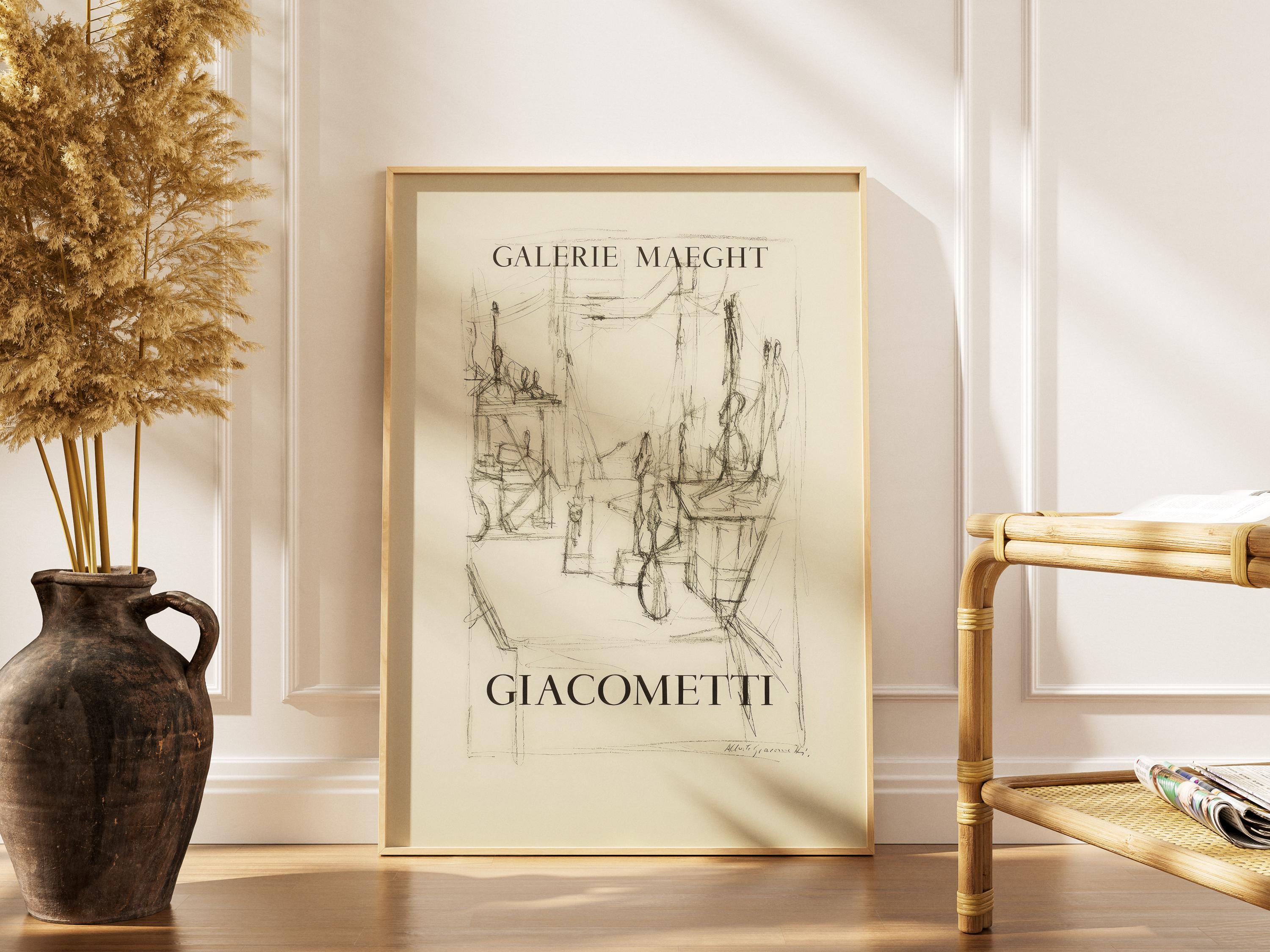 Giacometti poster - Etsy 日本