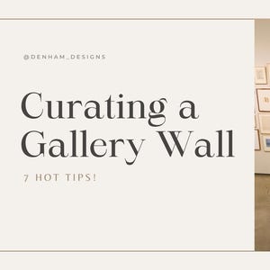 Gallery Wall Made Easy | Step-by-Step Printable Decor Guide