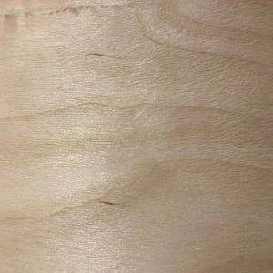 May include: Close-up of a light-colored wood grain surface. The wood has a smooth texture with subtle variations in color and visible grain patterns. Small, dark knots and imperfections are scattered across the surface, adding character to the natural wood.