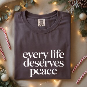 Anti-Violence Human Rights Equality T-Shirt: Promote Peace, Justice, and Dignity for All