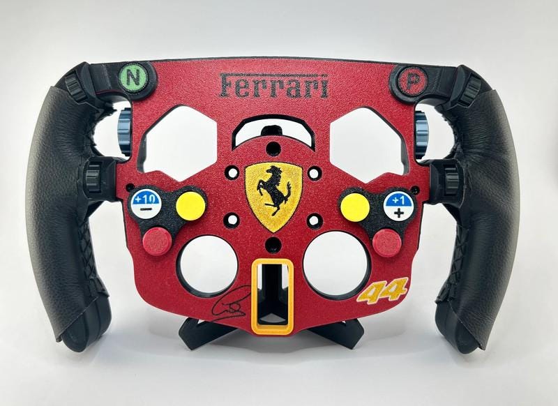 Volante Mod F1 Ferrari Hamilton Logitech G29/923/920
