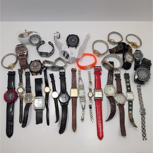 12 Lbs Bulk Lot Of Watches And Parts And Pieces For Parts Repair Bulk Watch Lot s-l1200.jpg main image 4