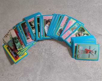 Supergirl 44 Sticker Trading Card Set 1984 DC Comics Complete Excellent To NM