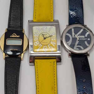 Lot of 13 Watches VTG Modern Untested Betsey Johnson Nautica Geneva LA Express image 4