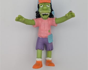 VTG 2002 Burger King The Simpsons Creepy Classics Zombie Otto 3,25" Leksaksfigur