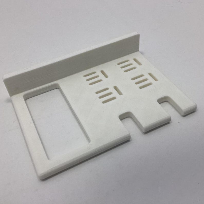 Organizador minimalista con impresión 3D, blanco, para colgar en la pared, para cepillos de dientes, hilo dental y palillos imagen 6
