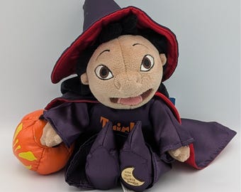 Disney Lilo Halloween Witch Plush 2005 Disneyland World Bean Bag NWT 9 inch