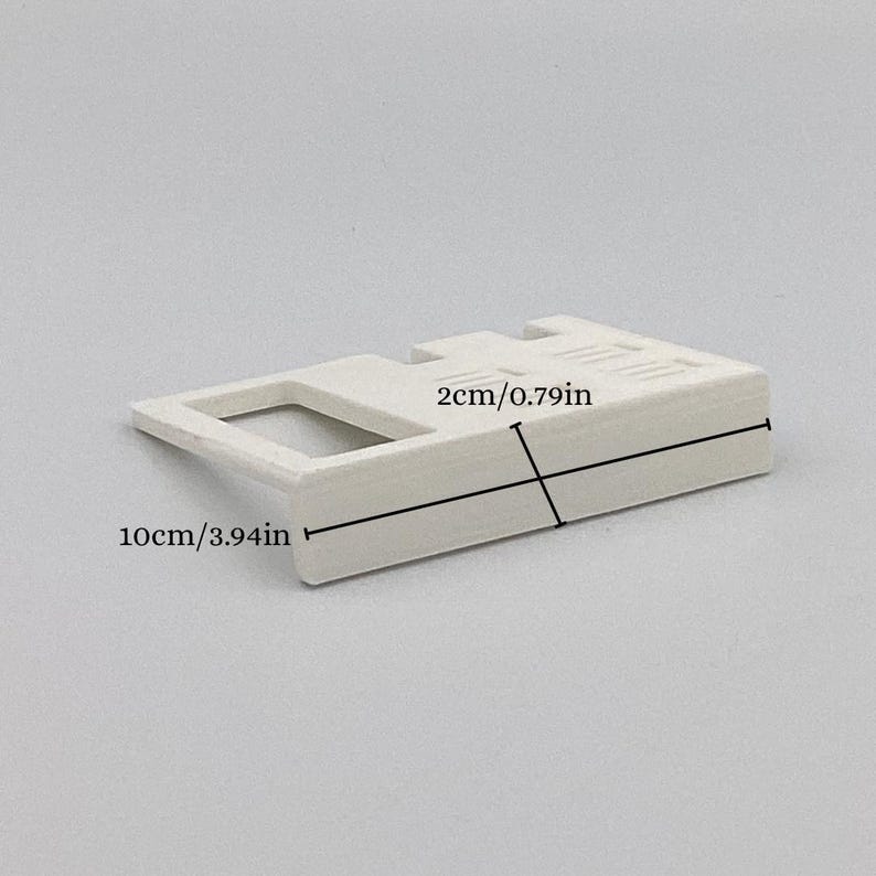Organizador minimalista con impresión 3D, blanco, para colgar en la pared, para cepillos de dientes, hilo dental y palillos imagen 4