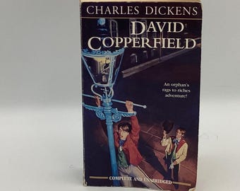 David Copperfield di Charles Dickens, edizione completa integrale in brossura vintage.