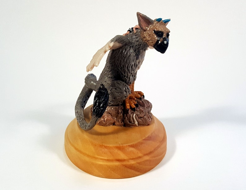 Trico Polymer clay Sculpture image 3