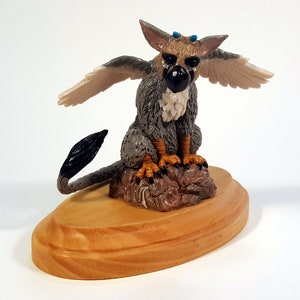 Trico Polymer clay Sculpture image 2