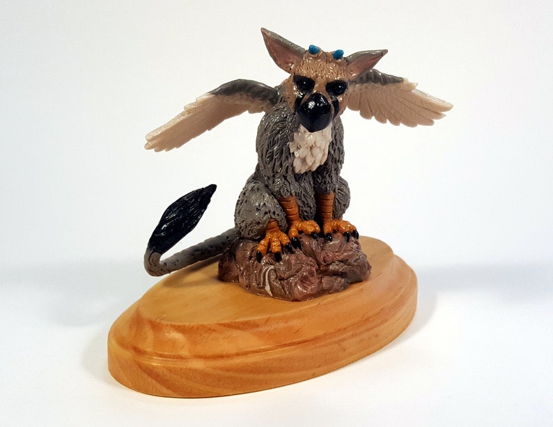 Trico Polymer clay Sculpture image 2