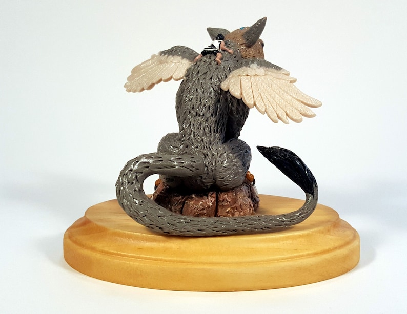 Trico Polymer clay Sculpture image 4