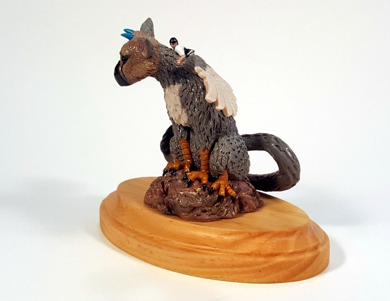 Trico Polymer clay Sculpture image 6