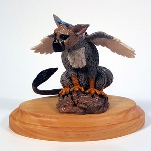 Trico Polymer clay Sculpture image 1