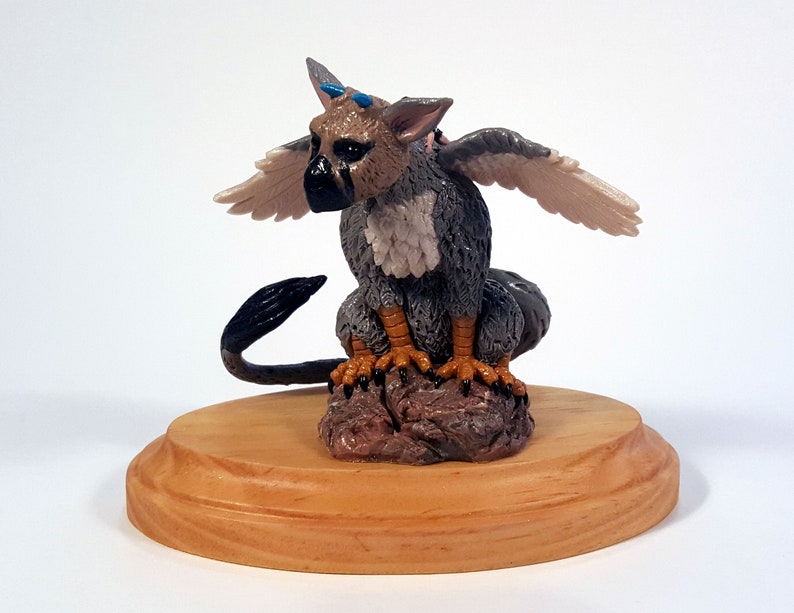 Trico Polymer clay Sculpture image 1