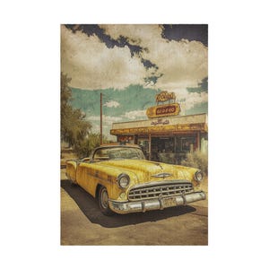 Vintage Car Puzzle 1014 Piece| Nostalgic Road Trip Jigsaw, Fun Family Activity, Great Gift for Car Lovers, 1014 Piece