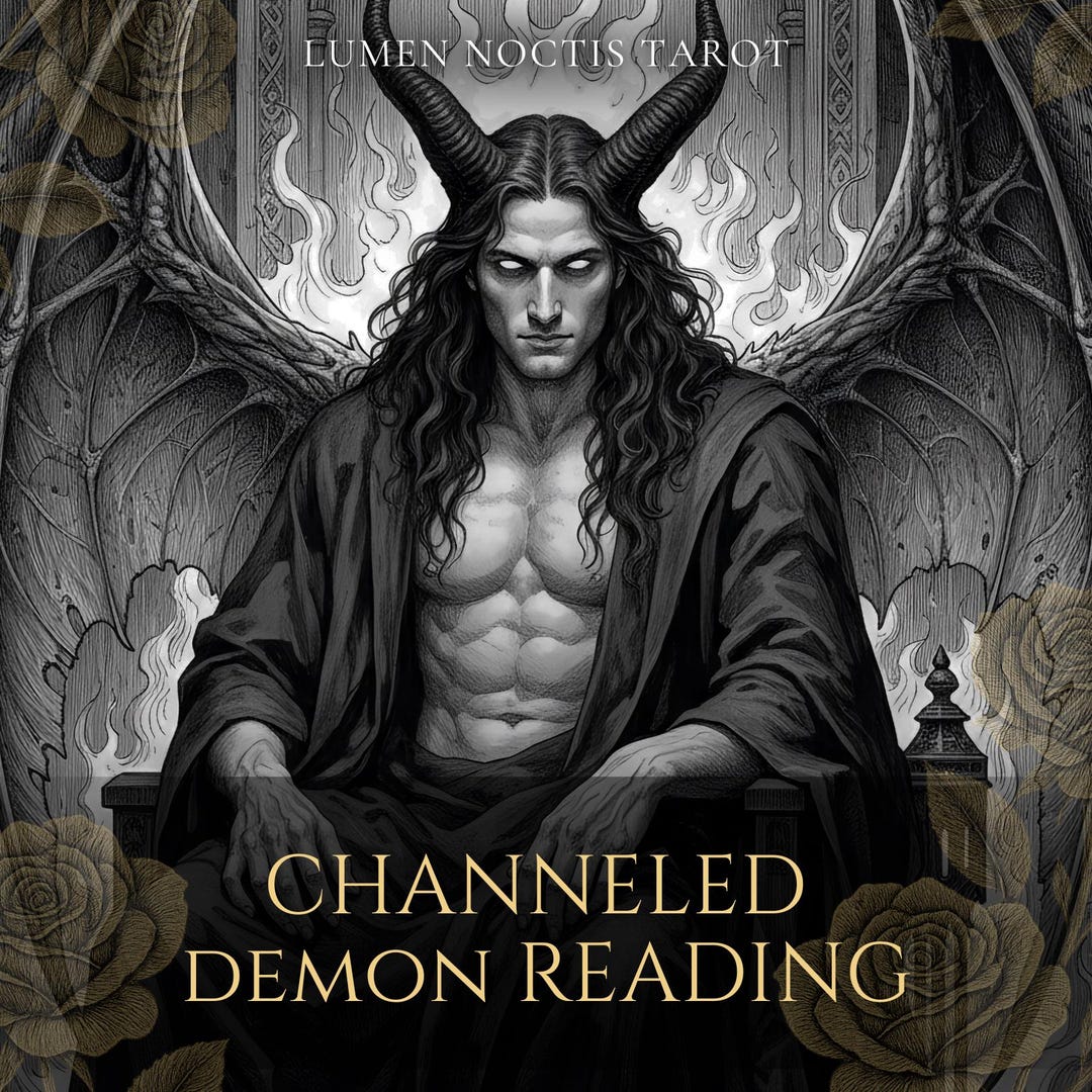 Channeled Demon Reading — Who is Reaching Out to You? - Etsy