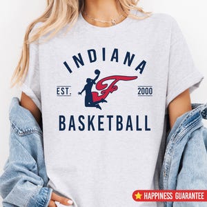 Indiana Feve Shirt - Indiana Women’s Basketball Bella Canvas T-Shirt – Fever T-Shirt – Indiana Sports Apparel – Indiana Fan Gift
