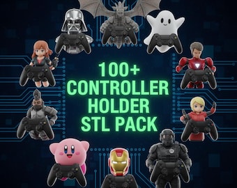 Controller Holder STL Bundle | 100+ Models Gaming Stand
