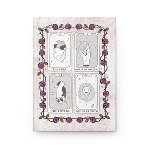 Floral Hardcover Journal: Romantic Nature-Themed Writing Diary