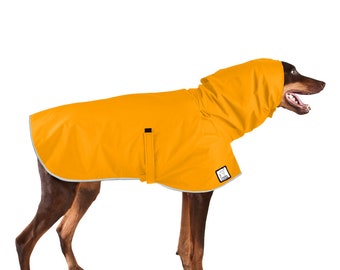 YourBreed Clothing Company Dacshund Brown Mens Rain Jacket
