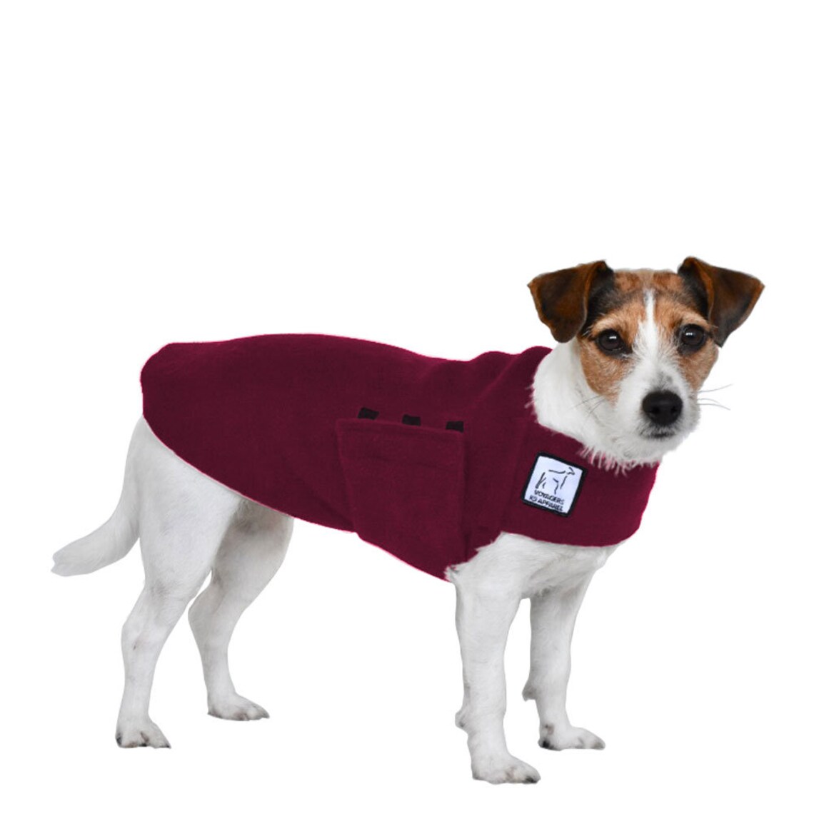 JACK RUSSELL Tummy Warmer Fleece Dog Sweater Fleece Dog Etsy