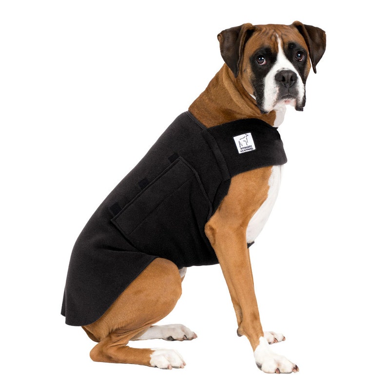 BOXER Tummy Warmer Fleece Sweater for Dogs Dog Jacket Dog Etsy Canada