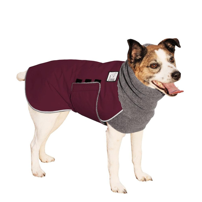 Dog Clothing Waterproof Dog Jacket Jack Russell Terrier Winter Clothes Fleece Neck Warmer JACK RUSSELL Winter Dog Coat Winter Coat