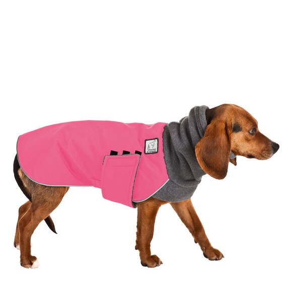 fleece dog coat
