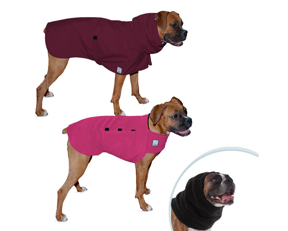 BOXER Warm Climate Combo Raincoat Tummy Warmer Hood Boxer Etsy