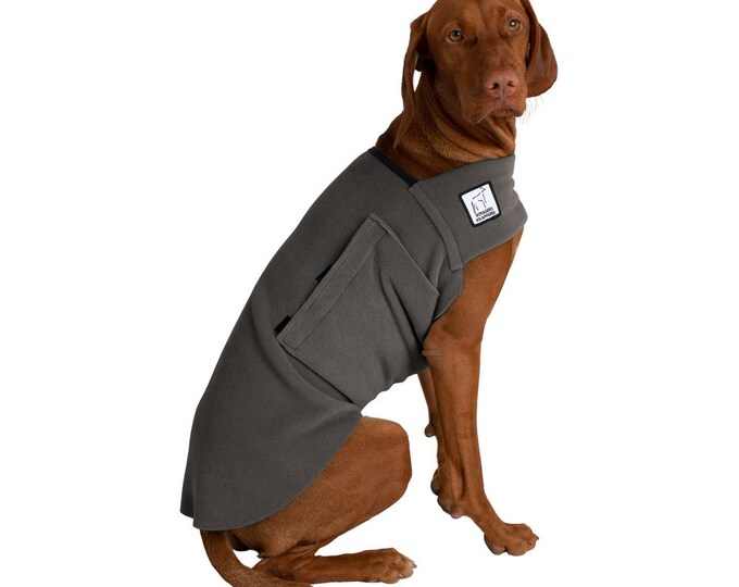 VIZSLA Tummy Warmer Fleece Fleece Dog Sweater Dog Jacket Etsy